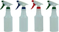 Sprayco 16oz Spray Bottle, 4 Pack – Adjustable Nozzle, Durable Plastic, All-Purpose Cleaning, Gardening & Auto Detailing, Made in USA