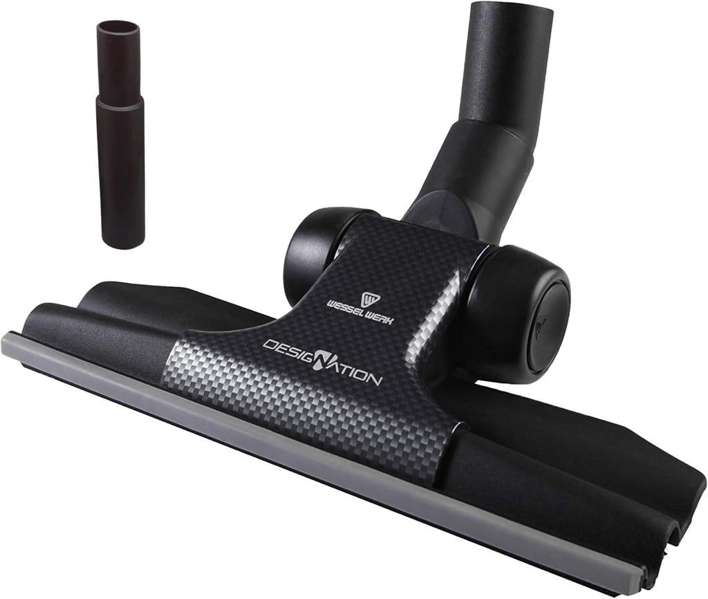Wessel-Werk RD285 Designation™ Universal Vacuum Floor Brush Attachment — Ultra-Thin Dual-Surface Nozzle with Edge-to-Edge Cleaning & 1.25-1.5 in. Adapter (Designation™ Universal Nozzle)