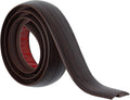 Floor Transition Strip Self Adhesive Carpet & Flooring Transitions Edging Trim Strip PVC Threshold Transitions Suitable for Threshold Height Less Than 5mm (3.3Ft, Black Walnut)
