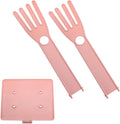 Pink Glove Holder 15x12x34cm Multifunctional Rubber Glove Drainer Towel Storage Rack Drying Rack Creative Kitchen Tools 1PCS