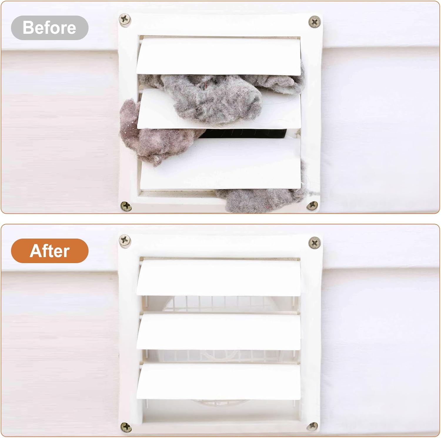 Dryer Cleaner Vent Brush - 70cm or 75cm Long Flexible Dryer Vent Cleaner & Refrigerator Condenser Coil Brush Long Flexible Refrigerator Coil Cleaning Brush (Short Brush)