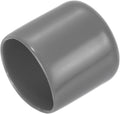 uxcell 20pcs Rubber End Caps 24mm ID Vinyl PVC Round Tube Bolt Cap Cover Screw Thread Protectors Dark Grey