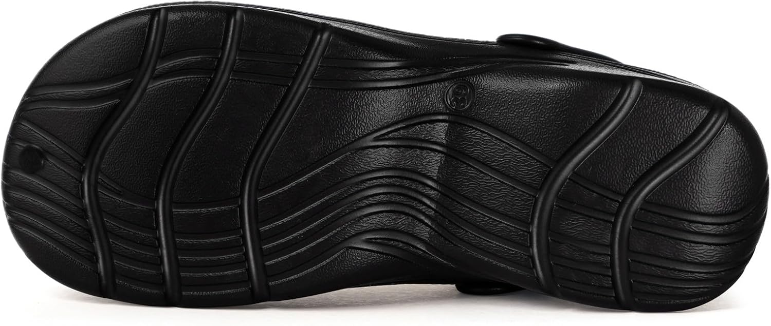 Womens Mens Fur Lined Clogs Waterproof Garden Shoes Winter Warm Fleece Lining Fuzzy House Home Slippers Indoor Outdoor Mules