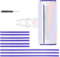 9 Pcs Soft Plush Strips Vacuum Replacement Kit Compatible with Dyson V6,V7,V8,V10,V11 Soft Roller Cleaner Head,Vacuum Attachment Replacement Parts for Home Cleaning