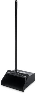 Carlisle FoodService Products 36141003 Duo-Pan Upright Lobby Pan, 30" Handle, Black (Pack of 6)