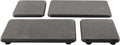 Set of 4 Water Absorbent Diatomite Coasters, Diatomaceous Earth Kitchen Soap Dish, Bathroom Trays, Water Absorbing Stone Used for Hand Soaps & Plants & Toiletries in The Modern Home