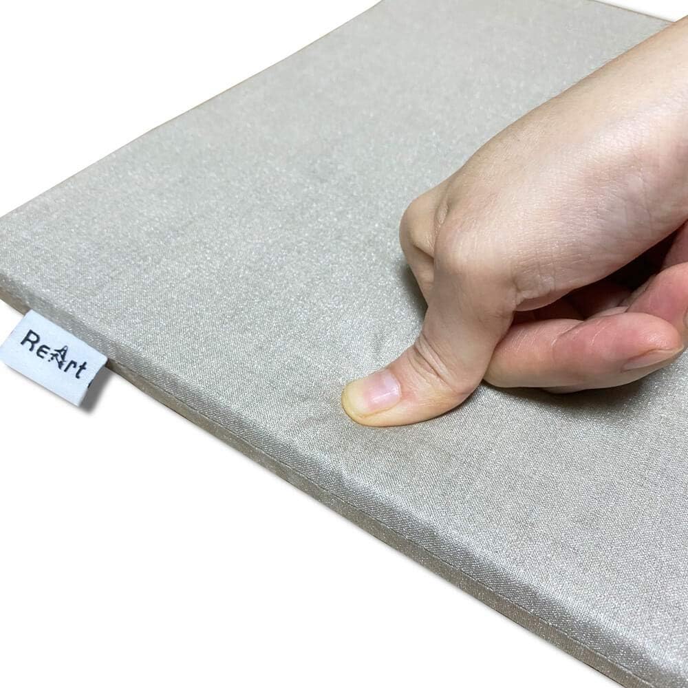 ReArt Heat Press Mat 17" x 17" for Cricut Easypress Both Sides Applicable - Mat for Heat Press Machines and HTV and Iron On Projects