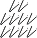 PATIKIL Sealing Clips 4.3 Inch, 10 Pack Reusable Plastic Bag Clip Clamp Sealer for Food Storage Snack Bag Home Kitchen, Black