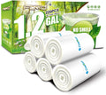FORID 1.2 Gallon Garbage Bags, 220 Count, Small, Clear –Wastebasket Bin Liners for Bathroom, Bedroom, Office, Garbage Can - Durable & Thick Trash Bag