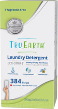 Tru Earth Platinum - Heavy Duty Laundry Detergent Sheets - Up to 768 Loads (384 Count), Fragrance Free - Ultra-Concentrated - Eco-Friendly Laundry Sheets