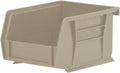 Akro-Mils 30210 AkroBins Plastic Storage Bins, Space-Saving Stackable Bins for Garage, Pantry, Craft Organization, 5-Inch x 4-Inch x 3-Inch, Stone, 24-Pack