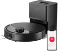 roborock Q10 X5+ Robot Vacuum and Mop, Self-Emptying, Hands-Free Cleaning for up to 7 Weeks, 10,000Pa Suction, Obstacle Avoidance, LiDAR Navigation, No-Go Zones, Black