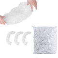 Potty Chair Liners with Elastic, Portable Potty Training Bags, Potty Refill Liners Disposable for Toddlers Kids and Baby,Toilet Seat Cover,17x8Inches,Clear