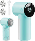 Electric Lint Remover and Fabric Shaver, Rechargeable Clothes Shaver for Sweater Furniture Couch, 3-Speed Pill Remover Defuzzer to Remove Fuzz Pilling from Blanket Jacket