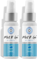 Mist N’ Go by Omaze Travel Bathroom Spray for Toilet Spray Odor Eliminator - Travel Toilet Spray for Bathroom Air Freshener Spray for Bathroom Deodorizer - Dream Regular Size (2oz x2)