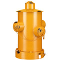 Hoolerry Fire Hydrant Trash Can Retro Creative Garbage Can with Inner Bucket Large Capacity Wrought Iron Pedal Trash Can Indoor Outdoor Waste Bins for Park Garden Kitchen Garbage (Yellow, Medium)