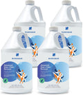 Bioesque Advanced Stain + Odor Remover, Pet-Friendly Natural Enzymatic & Bacterial Formula, Heavy-Duty Stain & Odor Remover, Safe on Carpets, Hard Floors, & More, 1 Gallon (Pack of 4)