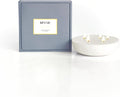 New BLUEME Wellness Candle Wax Refill, Contains Essential Oil, Sustainable, Hand Finished, Hand Poured, Premium, Luxury Ceramic, Natural Cotton Wick (24oz, Yuzu & Ginger)