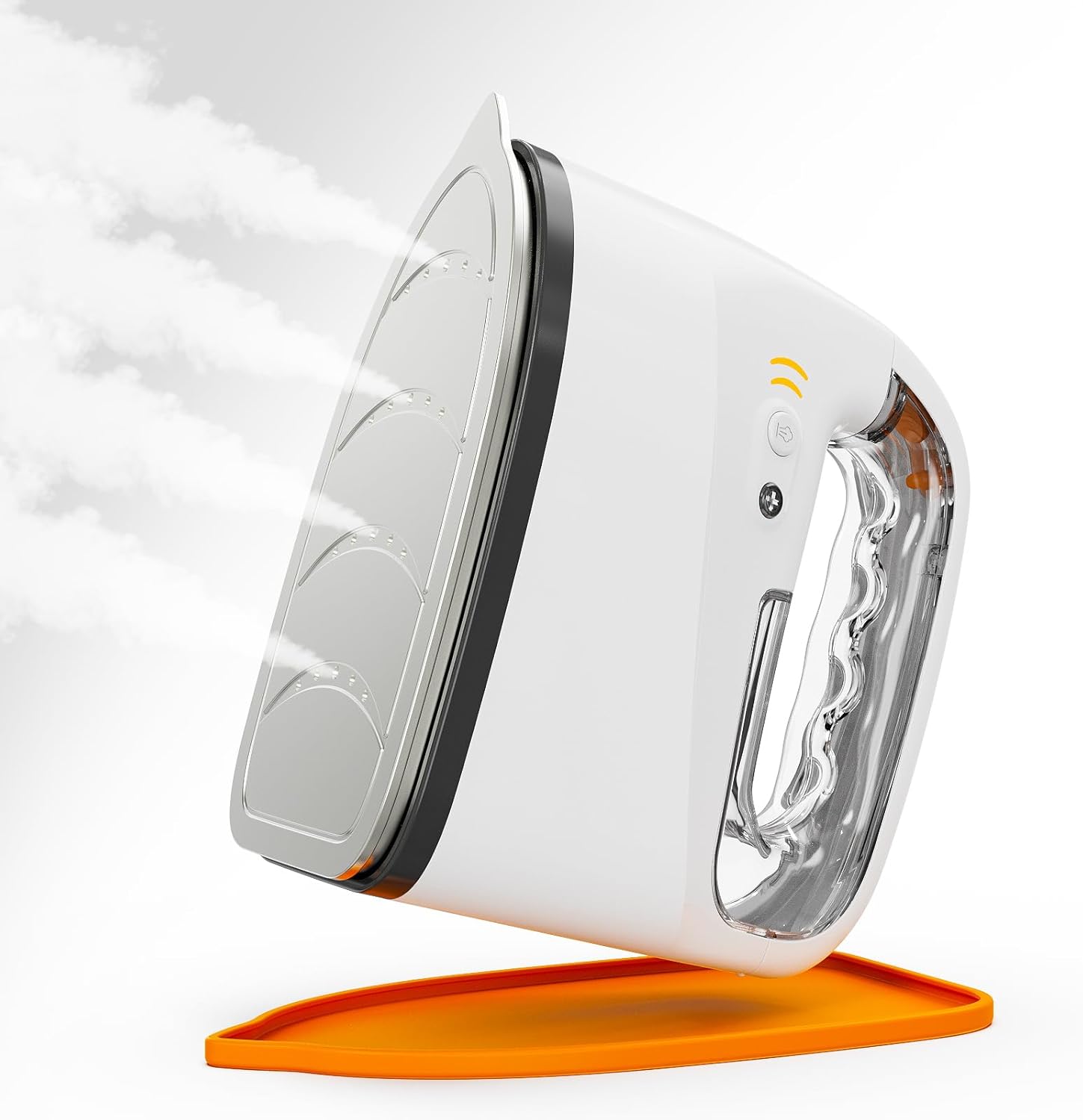 Mini Steamer＆Iron 2 in 1 Garment Steamer, Portable Travel Size Steam Iron for Clothes,1000W, 3 Mode Ironing, 250ML Detachable Water Tank, 8FT Power Cord, Leak Proof Design