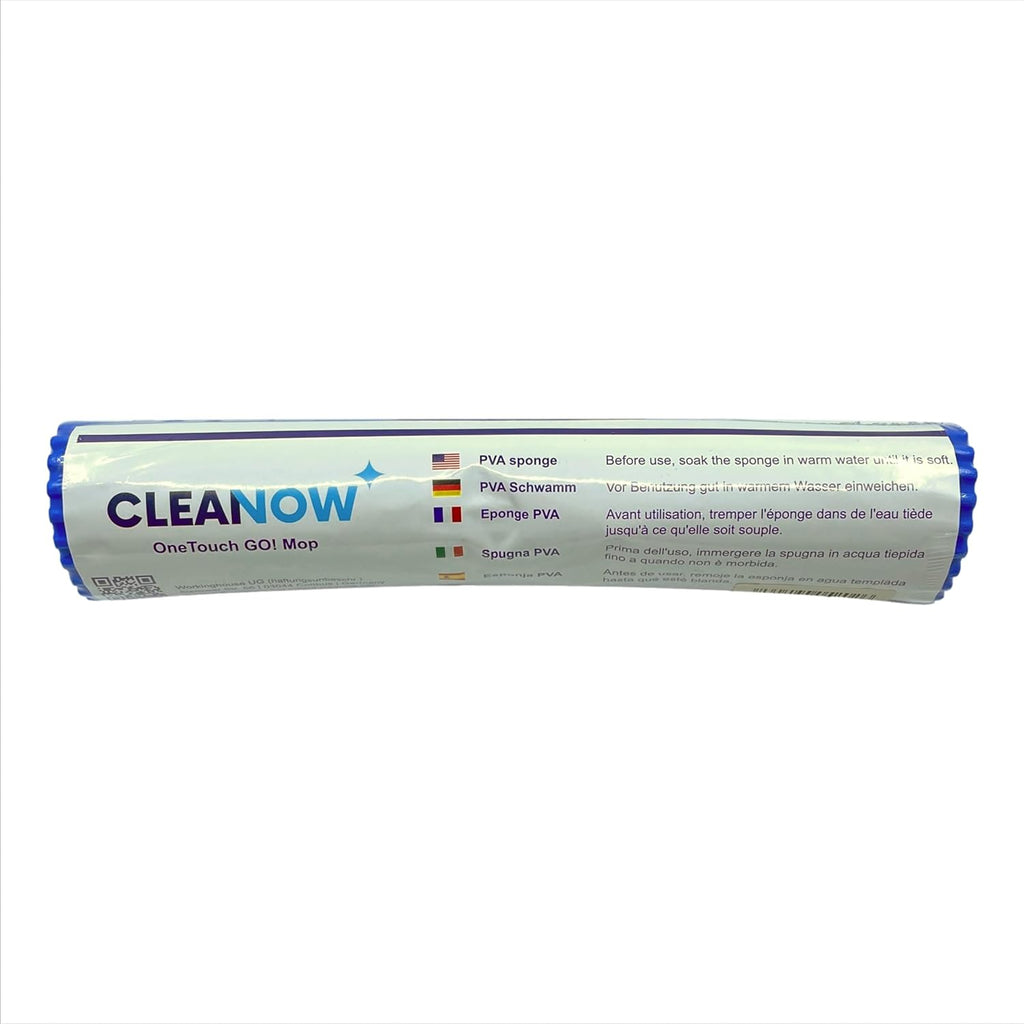 GO! Floor Cleaner, Floor Mops, Wring Mop, Mop with Wringing Function (Refill Sponge)