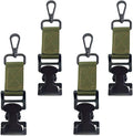 Glove Holder Clip Grabber for Work, Rescue Firefighter Turnout Gear With Alligator Clip, Utility Strap 4 Pieces