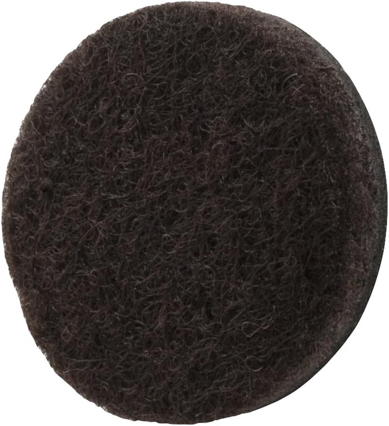 SOFTTOUCH softtouch Heavy Duty Felt Furniture Pads 1-1/2 Inch- Protect Hardwood Floors from Scratches, Brown, 24 Pack