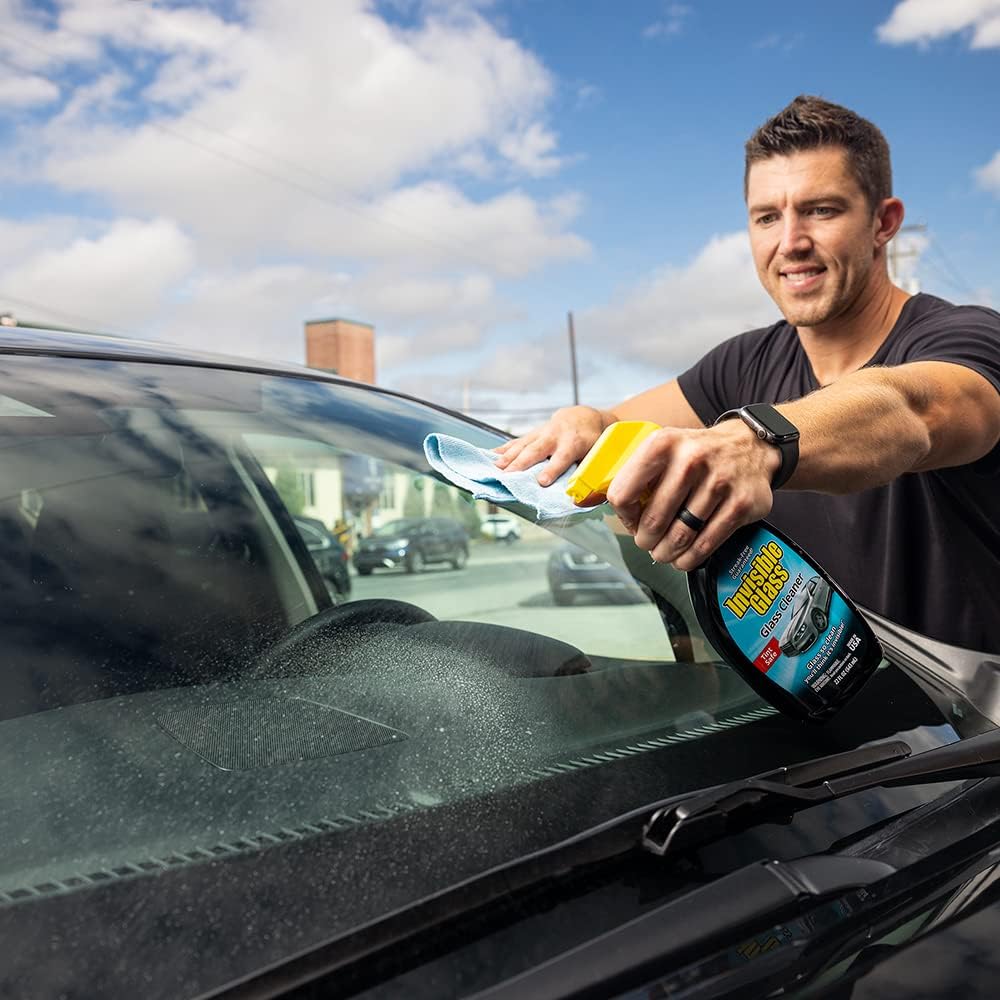 Invisible Glass 92163-6PK Premium Glass and Window Cleaner for Auto and Home Cleans Glass, Windows, Windshields, and More, Streak-Free, Ammonia-Free, Tint-Safe, 16 fl oz (Pack of 6)