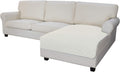 Easy-Going Sectional Couch Covers for Dogs L Shape Sofa Cover Reversible Sofa Slipcover Chaise Lounge Cover Furniture Protector Cover for Pets Dog Cat (42 x 52inches, Ivory/Ivory)