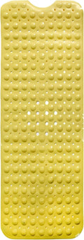 ENKOSI Bath Mat - Large Non Slip Bathtub & Shower Mat - Extra Long 40 x 16 Inch Bathroom Mats for Tub Nonslip Anti Slip Bathmats (Yellow), 1 Pack