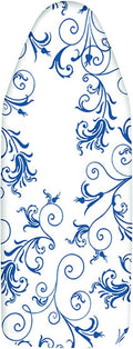 Mabel Home ironing Board Padded Cover, 100% Cotton (6 Different size & Pattern) (18" x 47" / Solidsteam)