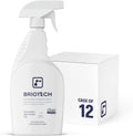 BRIOTECH Sanitizer Disinfectant Hypochlorous Spray, Kill 99.99% of Viruses & Bacteria, Control Mold, Eliminate Odor, Gentle for Nursery & Play Rooms, Food Contact Surface Sanitizer, 32 fl oz (12 Pack)