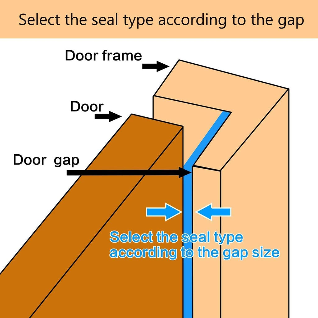 Brown Rubber Weather Stripping Door Seal Strip, D Shape Door Rubber Weather Seal Strip, SelfAdhesive Door Weatherstripping Soundproofing Door Sealing Strip for Windows (50 feet, Brown)