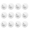PlusRoc 12 Pack Self Adhesive Caster Wheels For Appliance, Load Capacity 14LBS Per Wheel, Mini Swivel Wheels Sliders Roller For Stand Mixers Air Fryers