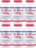 Nu-Foam Sanitizing Tablets for Bar Glassware – Superior Rinse Aid - Hand Washing Bar, Tavern, Brewery Supplies - Spotless Serving Glasses - 6 Jars 600 Tablets/ 3600 Quarts (6 Pack 600 Tablets)