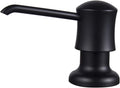 Ultimate Unicorn Soap Dispenser (Matte Black) for Kitchen Sink, with Liquid Hand & Dish Bottle.