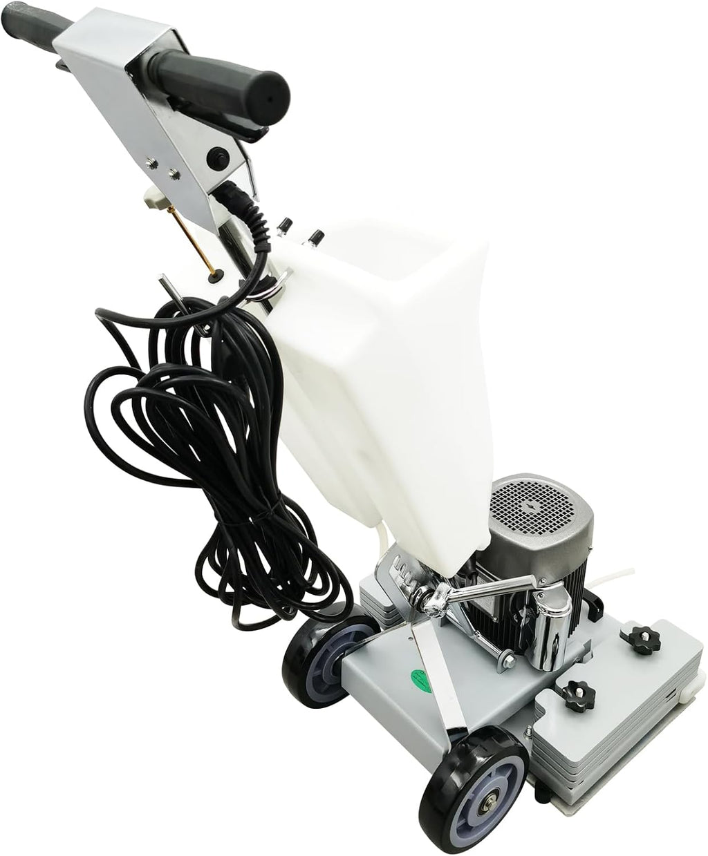 Floor Grinding Machine & Polisher - 3.43Gal Scrubber, 2834RPM, Commercial & Industrial Square Chassis, Multi-functional, 110V
