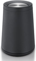 Household Swing Black Bathroom Trash Can，Brushed Stainless Steel，10 L/3 Gallen，Garbage Can with Flipping Lid， for Indoor or Commercial Use, Kitchen,Modern，Living Room,Bedroom