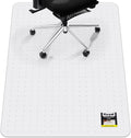 Kuyal Office Chair Mat for Carpet, 32x55 Clear Heavy Duty Computer Chair Mat, Under Desk Protector Carpeted Floors Mat, Easy Chair Movement,Ship Flat