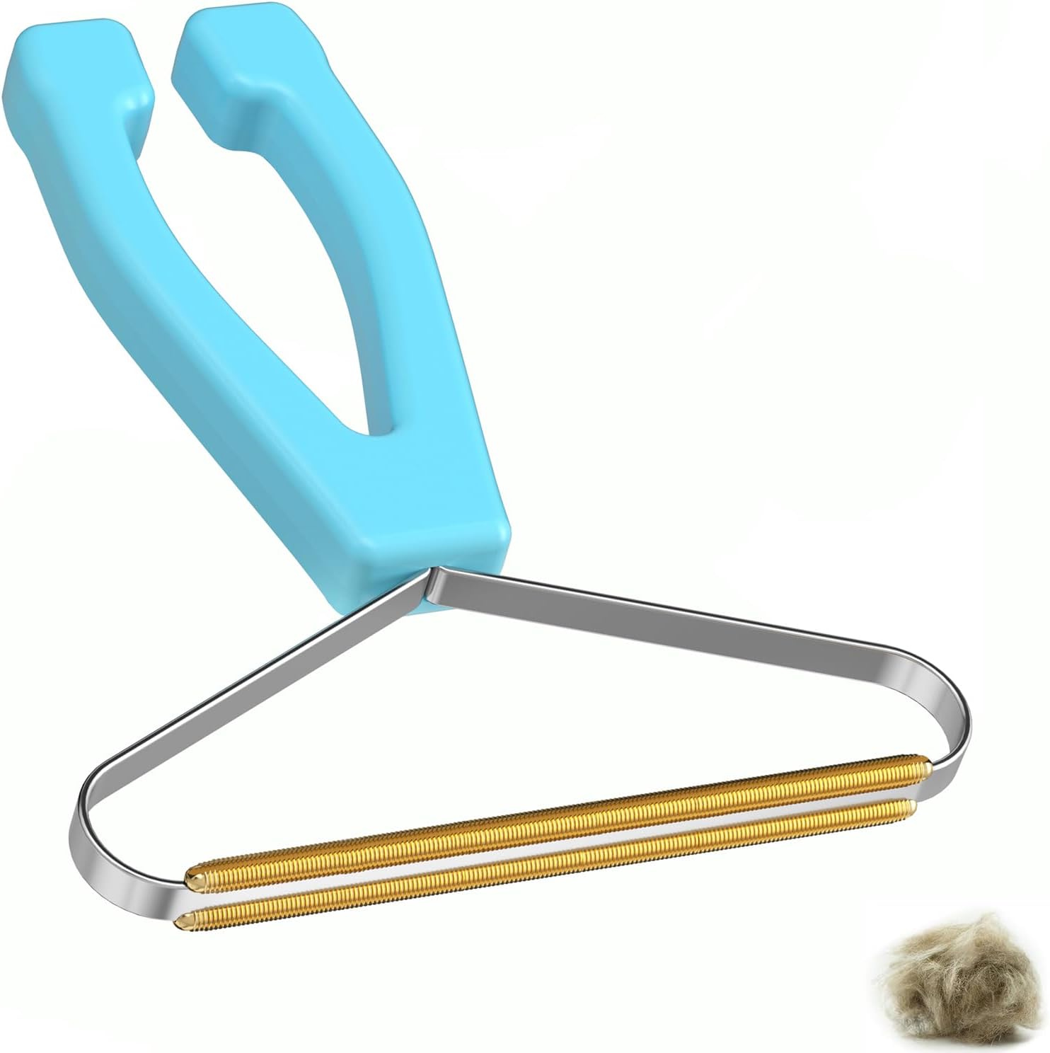 Carpet Rake,Lint Remover,Pet Hair Remover, Dog Cat Hair Remover,Carpet Rake for Pet Hair Removal,Lint Brush,Lint Shaver for Carpets, Car Mat,Couch,Pet Bed,Furniture & Rug(Blue)