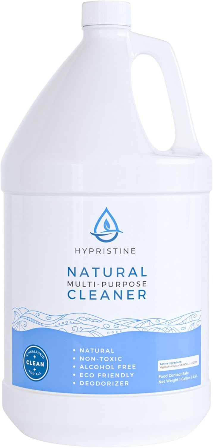 Pure Hypochlorous Acid Multi-Purpose Disinfectant Spray – Bleach- and Alcohol-Free Odor Remover, All-Surface Solution for Home, School and Office – Child-, Pet- and Food Contact-Safe
