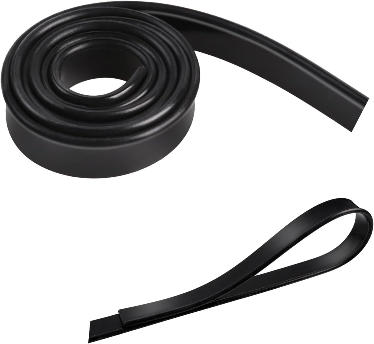 Squeegee Replacement Rubber 41 Inch Squeegee Rubber Replacement Black Squeegee Rubber Silicone Squeegee Blade Squeegee Refill Blades Head for Windows Glass Cleaning Shower Doors