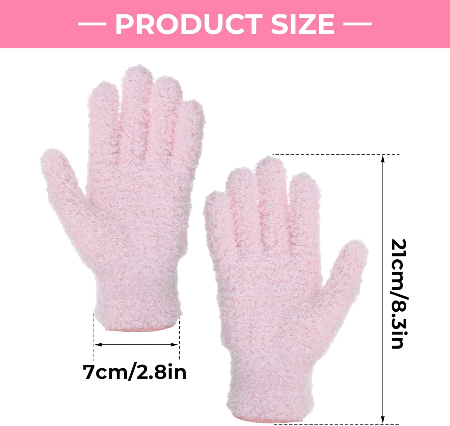 Grevosea 3 Pairs Microfiber Gloves Household Cleaning Glove Plant Dusting Glove Washable Reusable Mittens Gloves for Plants House Cars Blinds Dusting Furniture and Small Objects (3 Colors)