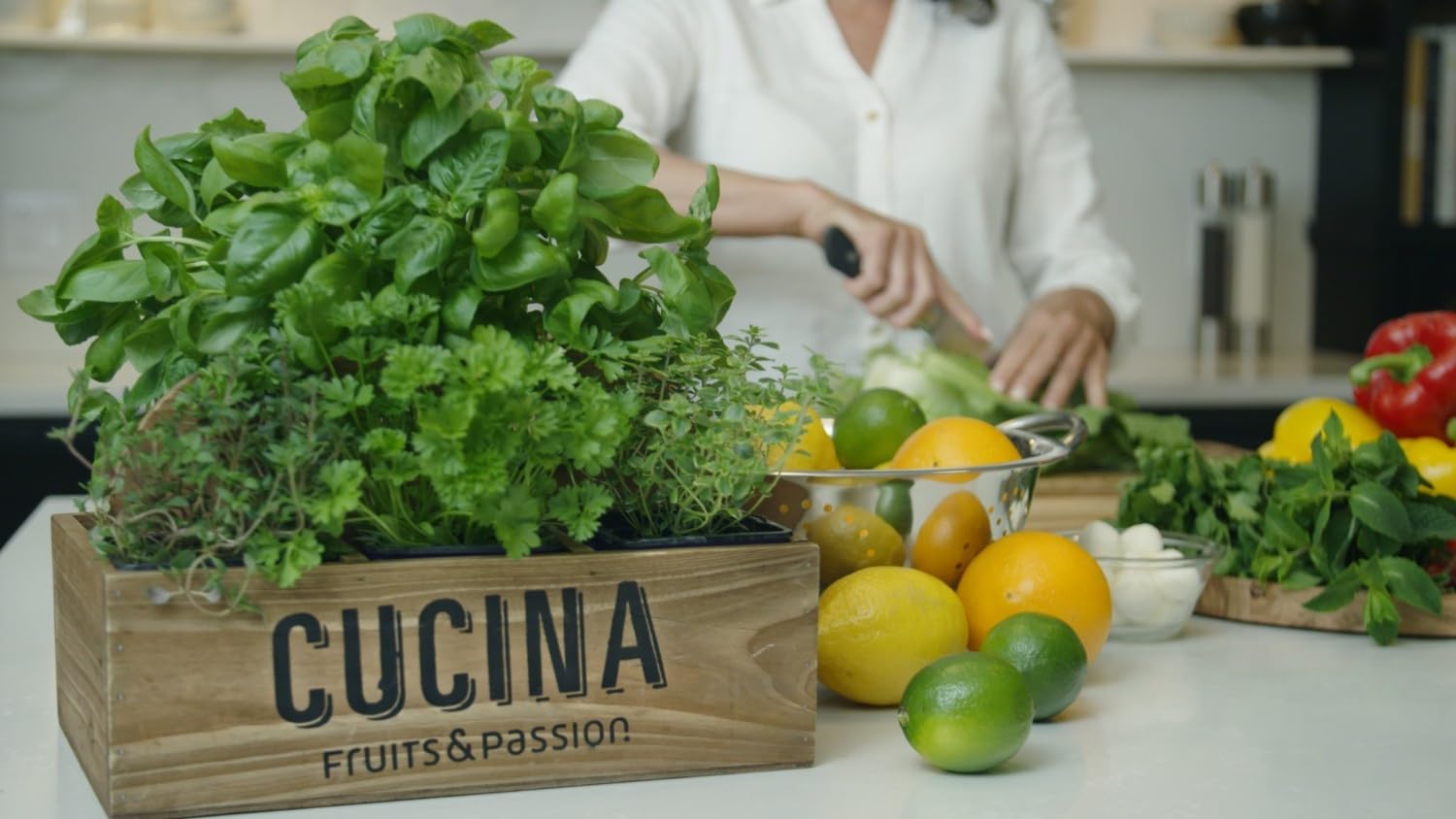 Cucina Fruits & Passion Hand Soap Refill – 1 Liter (33.8 oz) Coriander and Olive Tree – Purifying Organic Kitchen Hand Soap with Olive Oil – Vegan and Moisturizing Formula