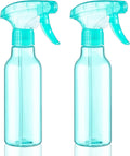 Cosywell Plastic Spray Bottles 8.8oz/260ml 2 Pack Refillable Container Empty Spray Bottle for Cleaning Mist/Stream Heavy Duty Water Spraying Bottle for Cooking Hair Care Essential Oils(Green)