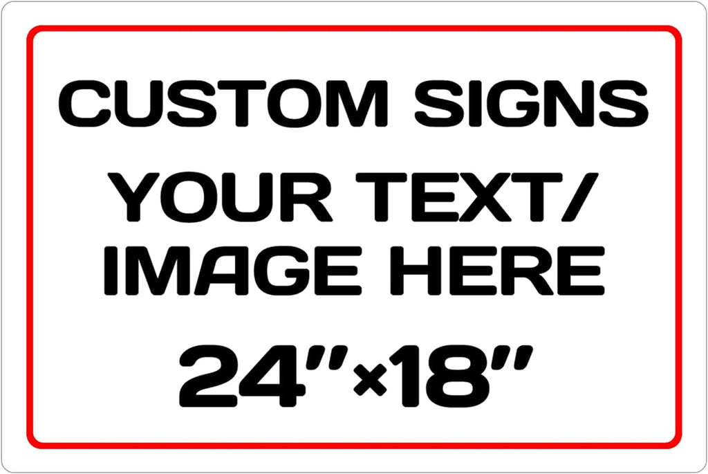Personalized signs,Aluminum Weatherproof Metal Sign,Optional reflective,Personalized Text And picture Here,for garden, door sign, business,factory
