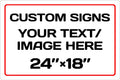 Personalized signs,Aluminum Weatherproof Metal Sign,Optional reflective,Personalized Text And picture Here,for garden, door sign, business,factory