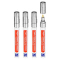 PATIKIL Grout Pen, 4 Pack Silver Tile Marker Waterproof Grout Sealer Pen Tile Repair Pens Paint Pens for Wall Floor Bathroom Kitchen Refresh