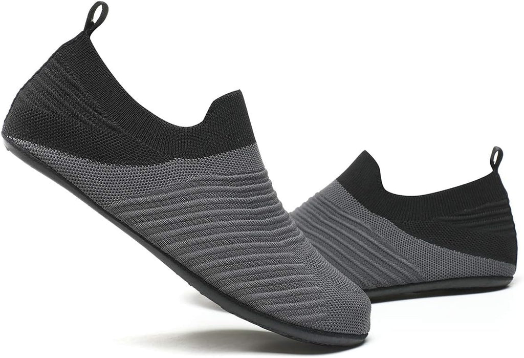 Adult Indoor House Slippers Socks Lightweight Non Slip Grip House Home Shoes for Women Men