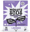 Molly’s Suds Laundry Detergent Sheets | Gentle on Sensitive Skin, Powerful Bio-Based Enzymes, Stain-Fighting | Liquidless & Plastic-Free Packaging | 70 Loads (Lavender)
