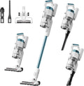 Eureka RapidClean Pro NEC280TL Cordless Stick Vacuum Cleaner – Lightweight 5.3 lbs, 40-Min Runtime, LED Headlights, 3 Power Modes, Ideal for Pet Hair, Hard Floors & Carpets